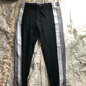 PINK Fold Over Band Leggings! NEVER WORN!